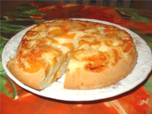 Банановая шарлотка