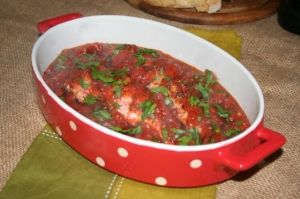 Барабулька по-ливорнийски