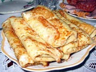 Блинчики налистники