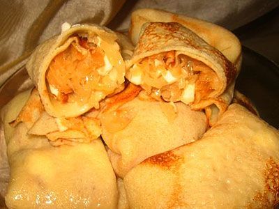 Блинчики с капустой