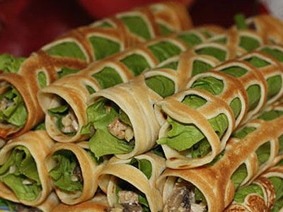 Блинная закуска Макраме
