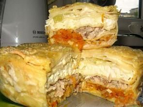 Блинный курник
