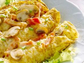 Блины с мясом