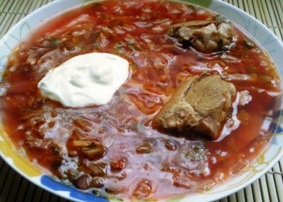Борщ кубанский