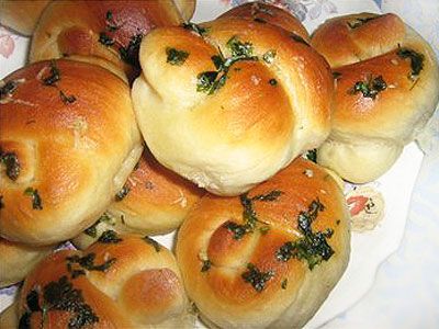 Булочки к борщу