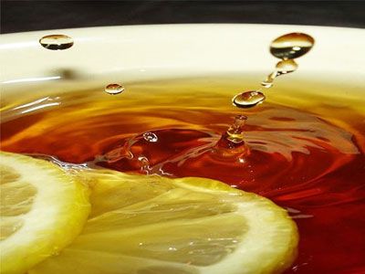 Чай с лимоном