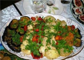 Деревенская закуска из овощей