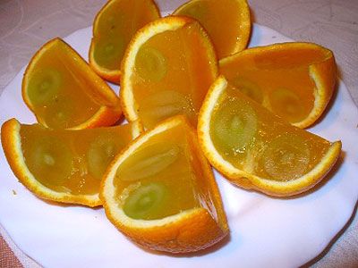 Десерт «Апельсиновые дольки»