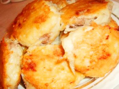Драники с мясом (Колдуны)