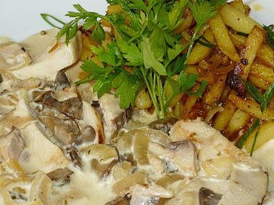 Фрикасе из курицы