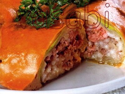 Голубцы  с мясом и рисом