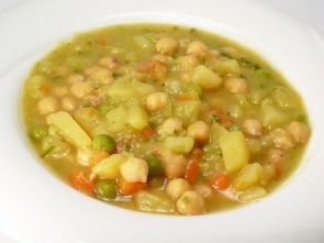 Гороховый суп с беконом в мультиварке