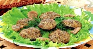 Грибные шляпки с начинкой