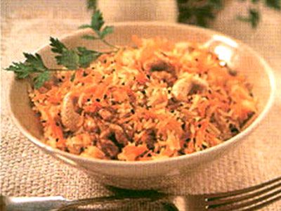 Индийский плов с орехами