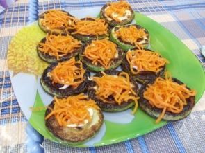 Кабачки с морковью
