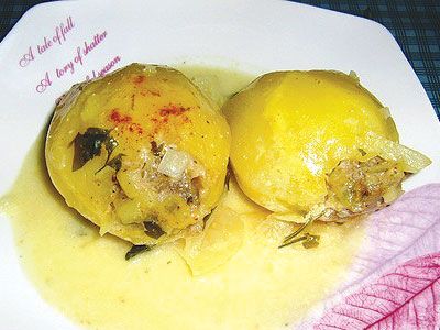 Картофель фаршированный 