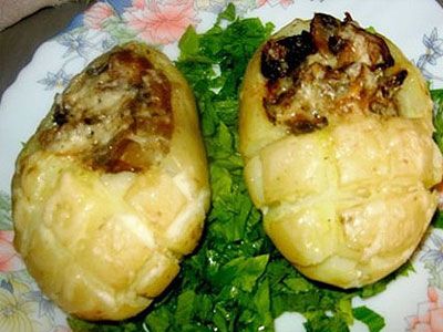 Картофель в СВЧ