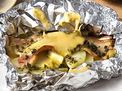 Картофель, запеченный в фольге