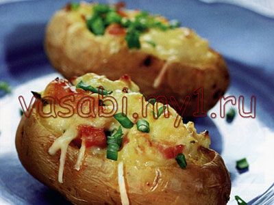 Картофельное суфле с сыром