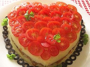 Картофельный тортик 
