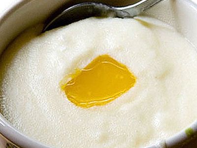Каша манная в СВЧ