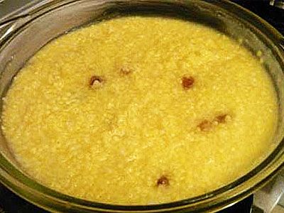 Каша пшенная в СВЧ