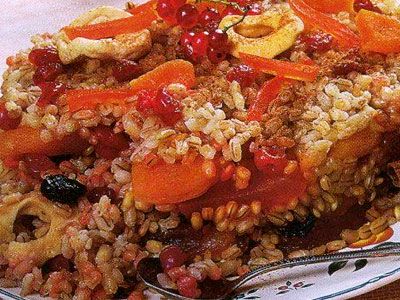 Каша с сухофруктами