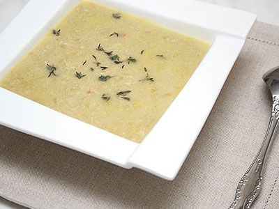 Крем-суп из курицы