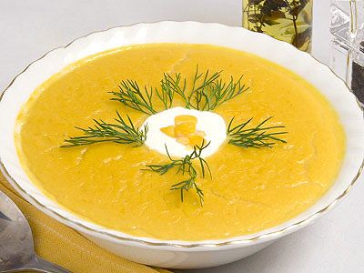 Кукурузный суп-пюре