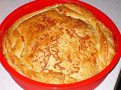 Кулебяка с курицей
