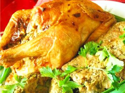 Курица фаршированная (3)
