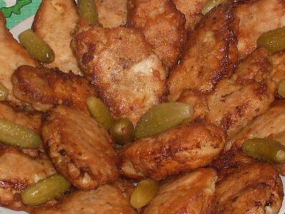Курица с ананасами