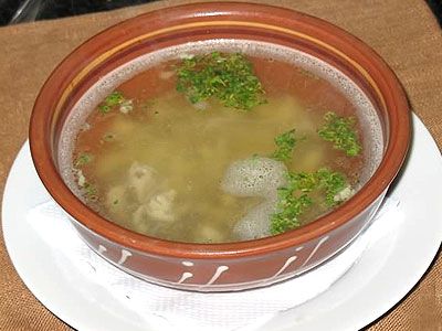 Куринный бульон