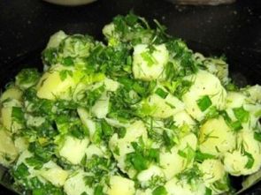 Легкий картофельный салат