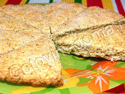 Лимонно-маковые треугольнички