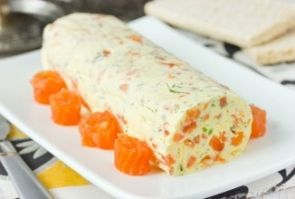 Масло с сёмгой и укропом