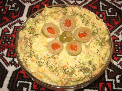 Морковно-кабачковый салат