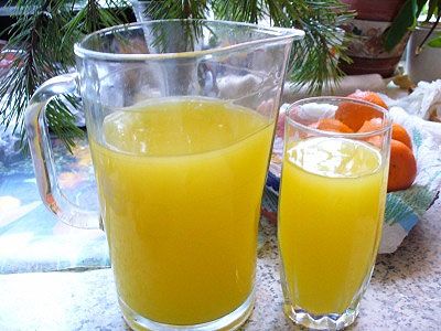 Морс апельсиновый