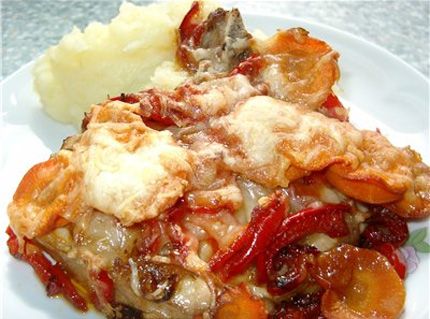 Мясо под шубой