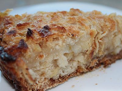 Насыпной яблочный пирог