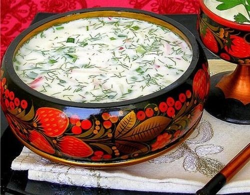 Окрошка домашняя