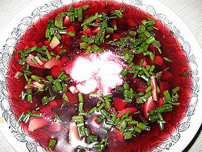 Окрошка «красна девица»