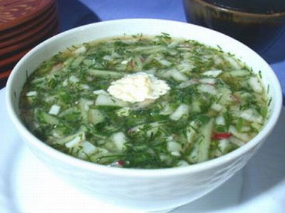 Окрошка овощная (2)