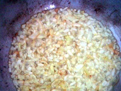 Пикантный рис с апельсинами