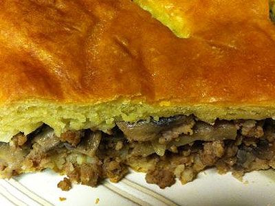 Пирог из индейки