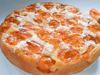 Пирог с абрикосами