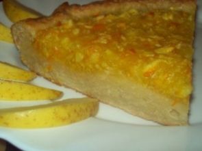 Пирог с апельсиновой начинкой