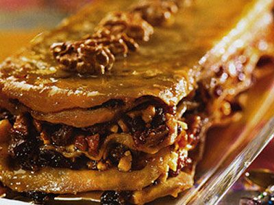 Пирожное восточное с орехами