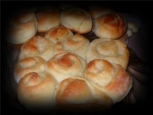 Плюшки с сахаром