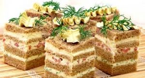 Полосатые бутерброды